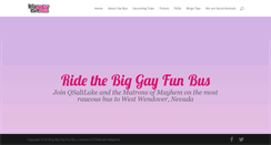 Desktop Screenshot of biggayfunbus.com